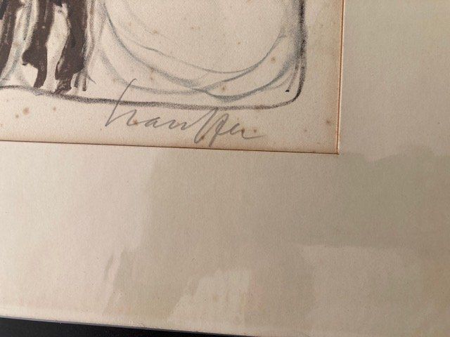 Grafica & Litografie: Stauffer Fred. Schneeschmelze. – Usato da Frauenfeld venduto da picowalo 1