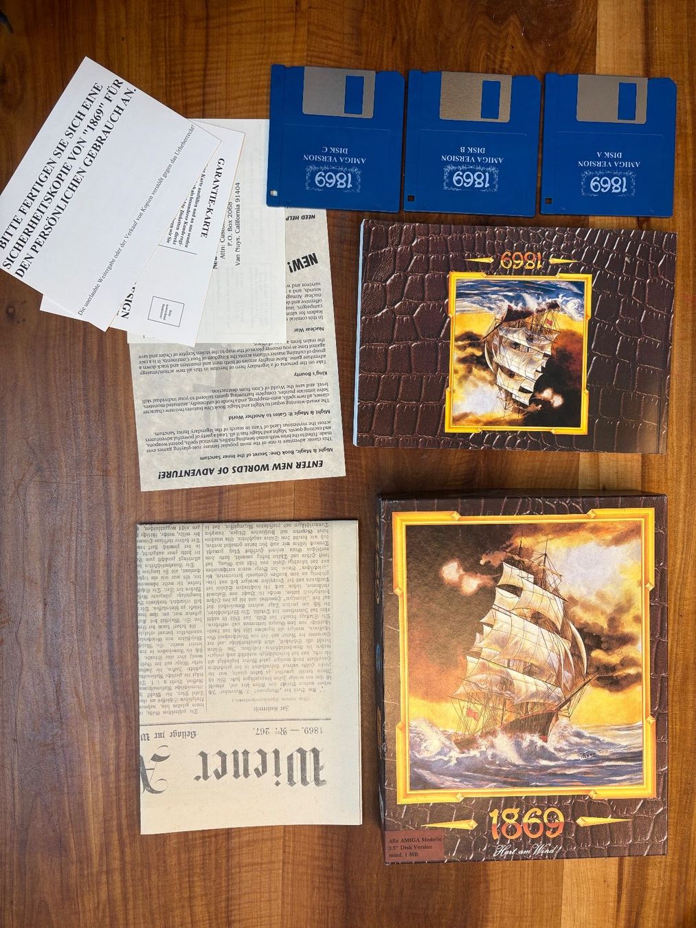 Giochi: Amiga Spiel: 1869: Hart am Wind! – Usato da Niederhasli venduto da Manuf0 2