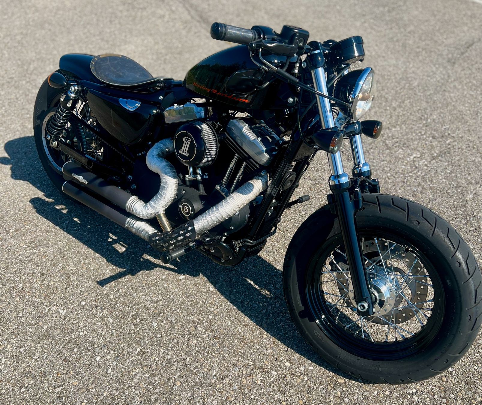 Harley-Davidson Strasse: Harley Davidson Forty Eight ABS – Gebraucht aus Corbières von Liquidetout