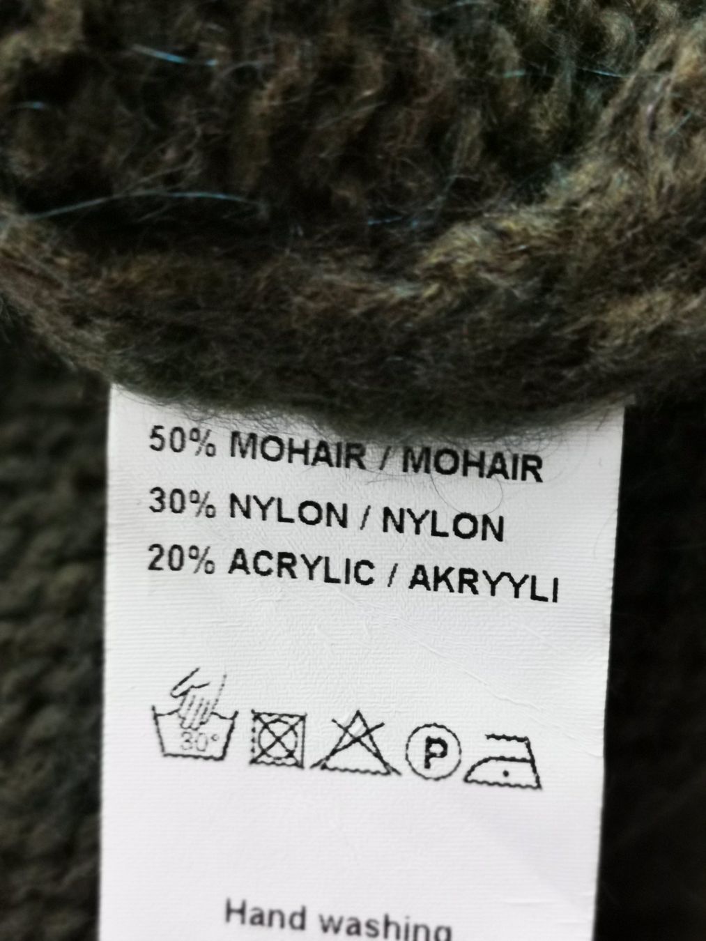 Maglioni & Felpe: Bohemian Grobstrickpullover Tannengrün L-XXL – Usato da gachnang venduto da tibus1 4