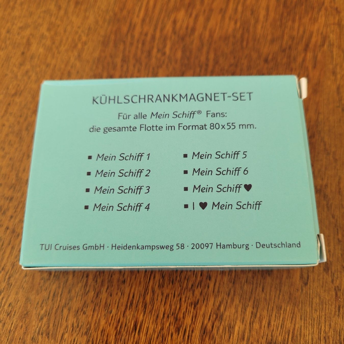 Magnete: Mein Schiff Kühlschrankmagnete – Neu und originalverpackt aus Winterthur von CoNoPa 1