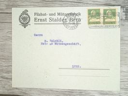 TR20 Enveloppe + Timbre Suisse 1924