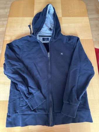 Hackett London Kapuzenjacke dunkelblau Grösse M