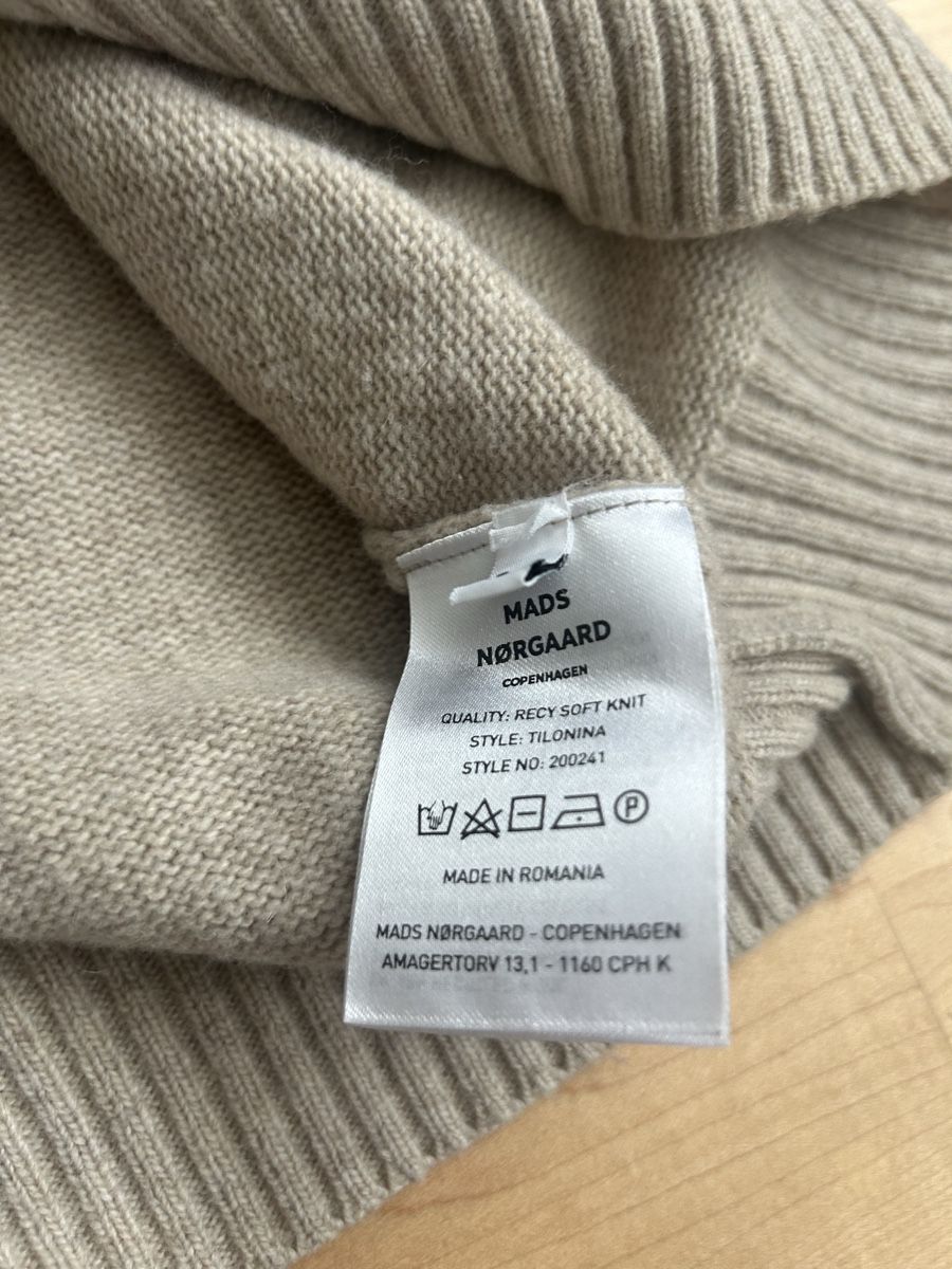 Mads Nørgaard Maglioni & Felpe: Mads Nörgaard Strickpullover, Beige, Gr XS/S - Top Zustand! – Usato da Baden venduto da Vanessa55555 4