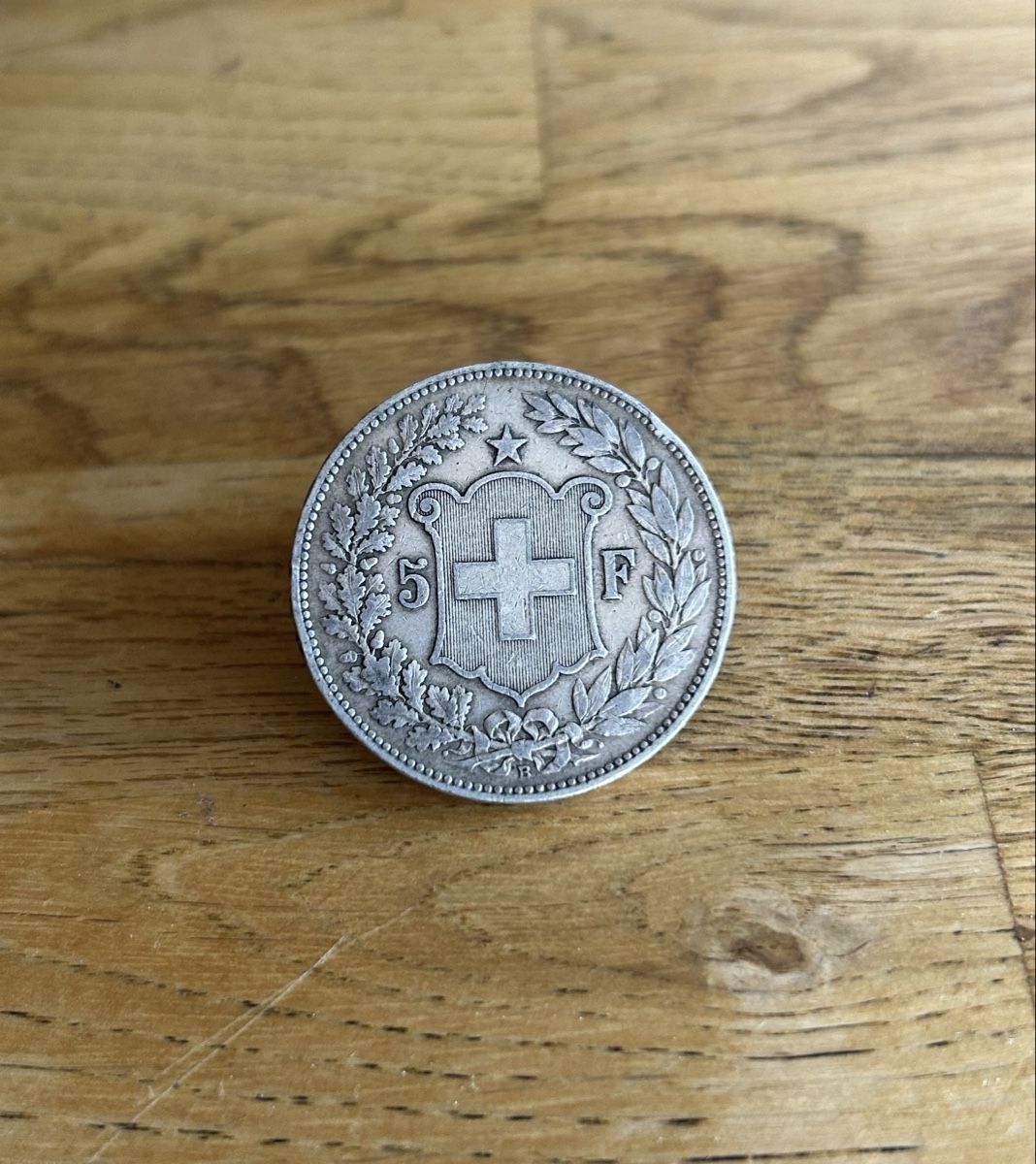 Tutti le monete: 5 Franken 1908 🇨🇭 – Usato da Vuadens venduto da Numispot 1