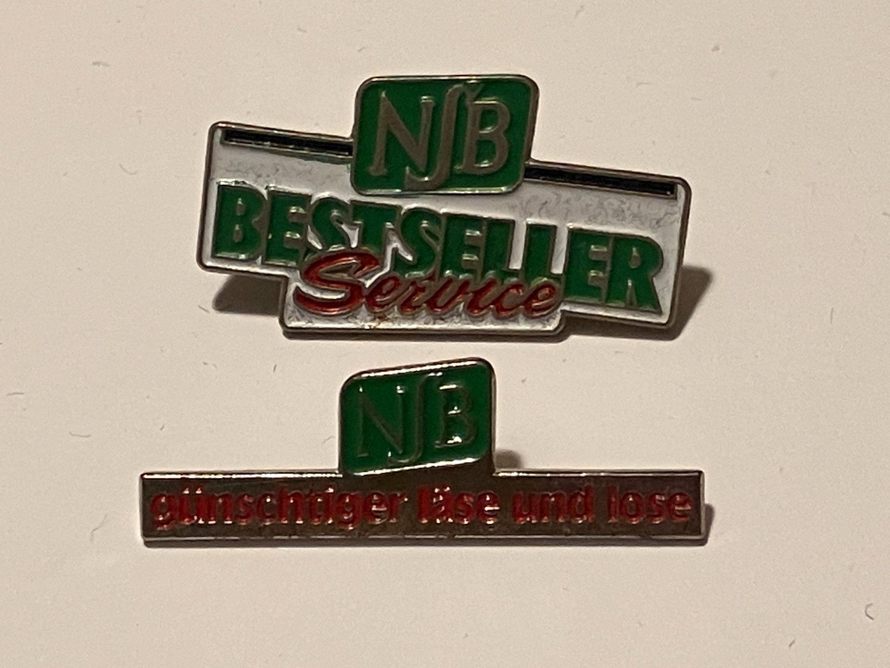 Plaketten & Abzeichen: 2 Pin NJB – Gebraucht aus Basel von djwwpp