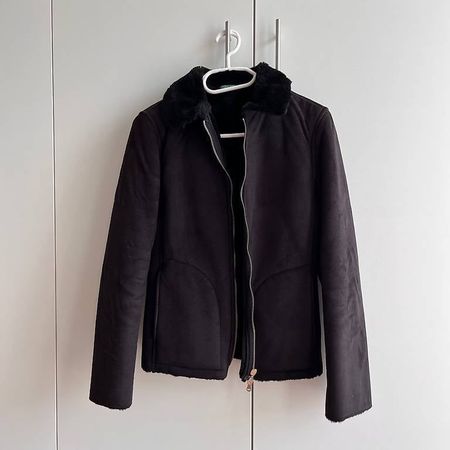 schwarze Winterjacke Frauen