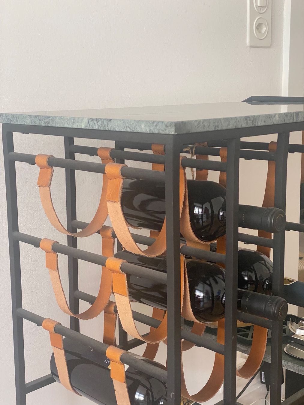 Carrelli di servizio: Servierwagen von Dutchbone, Eisen, Marmor – Usato da zürich venduto da precious_things 2