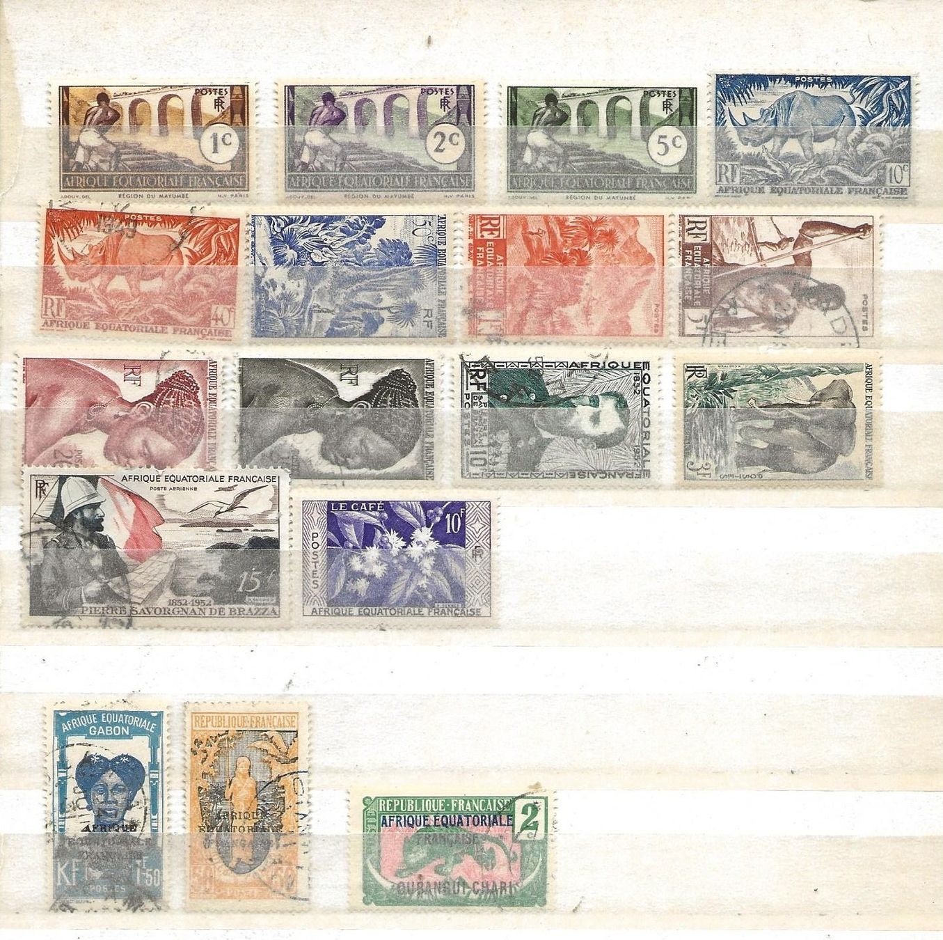 Tutti i francobolli: AEF 1935 ..... – Usato da Sion venduto da PierreP01