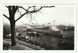 Schiffspostkarte / Bild "Cap Arcona und Wilhelm Gustloff"