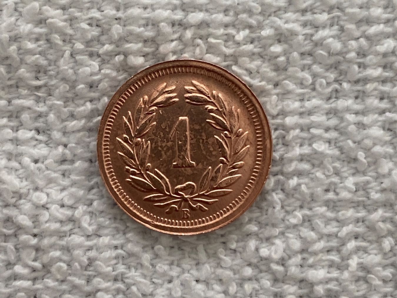 Alle Münzen: 1 centime/Rappen 1864 – Gebraucht aus Nyon von Ilmi09 1