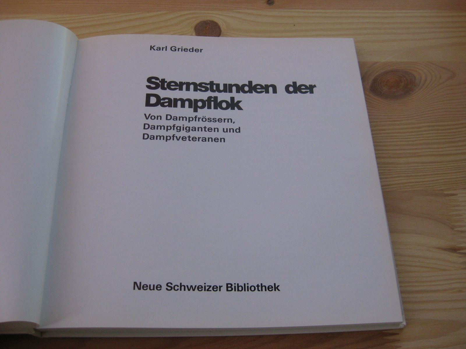 Libri: Sternstunden der Dampflok – Usato da Malters venduto da Marosko 1