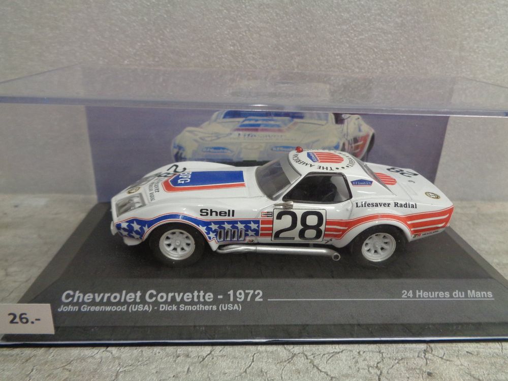 1/43 CHEVROLET CORVETTE C6.R #64 Le Mans 2005 IXO EUR 11,90 - PicClick FR