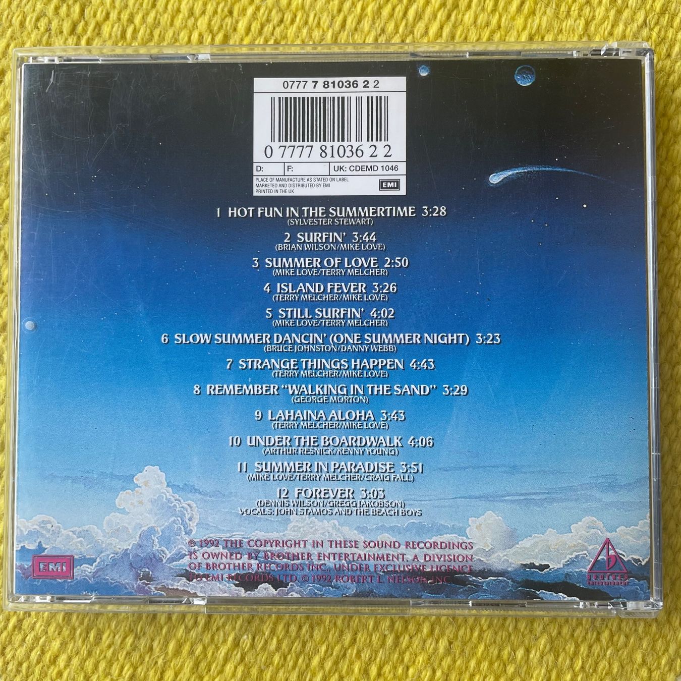 CD: BEACH BOYS-SUMMER IN PARADISE – Usato da Rorschacherberg venduto da CD-Roli 1