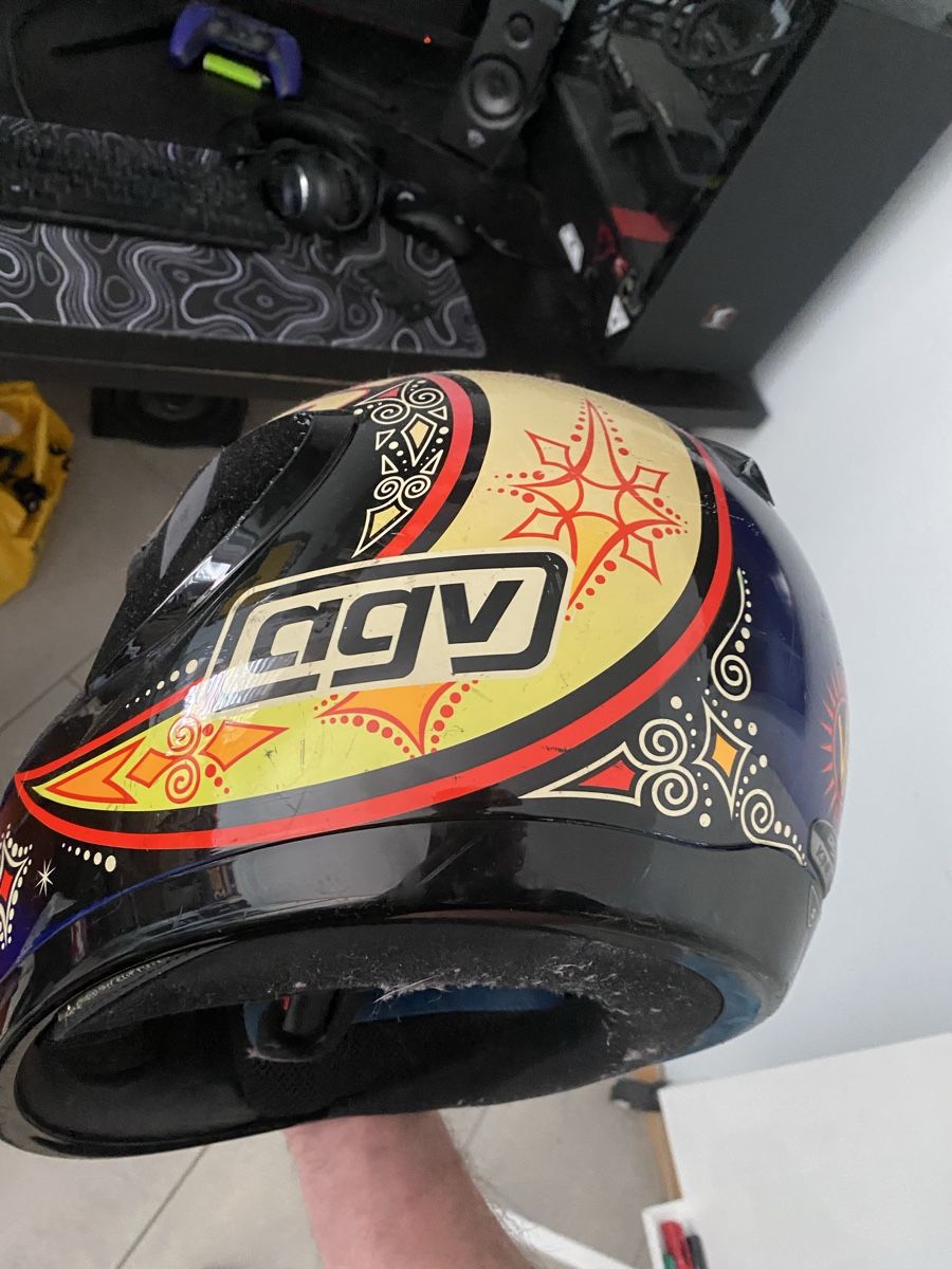 AGV Helme & Visiere: Helm Valentino Rossi s nicht Perfekt – Gebraucht aus Capolago von Lillo22 3