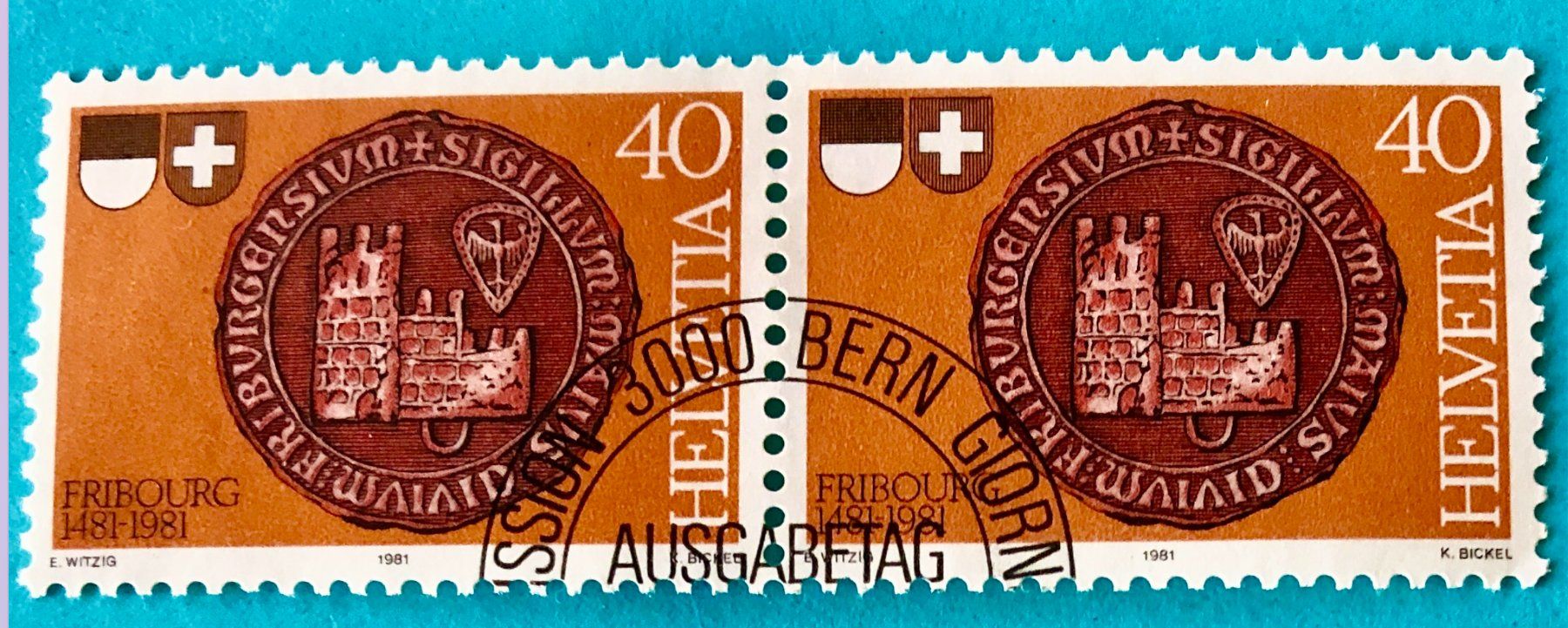 Tutti i francobolli: Nr.660  getempelt     – Usato da Aarau venduto da Billa007