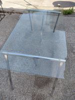 Table de verre