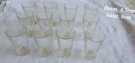 12 verres à vin blanc