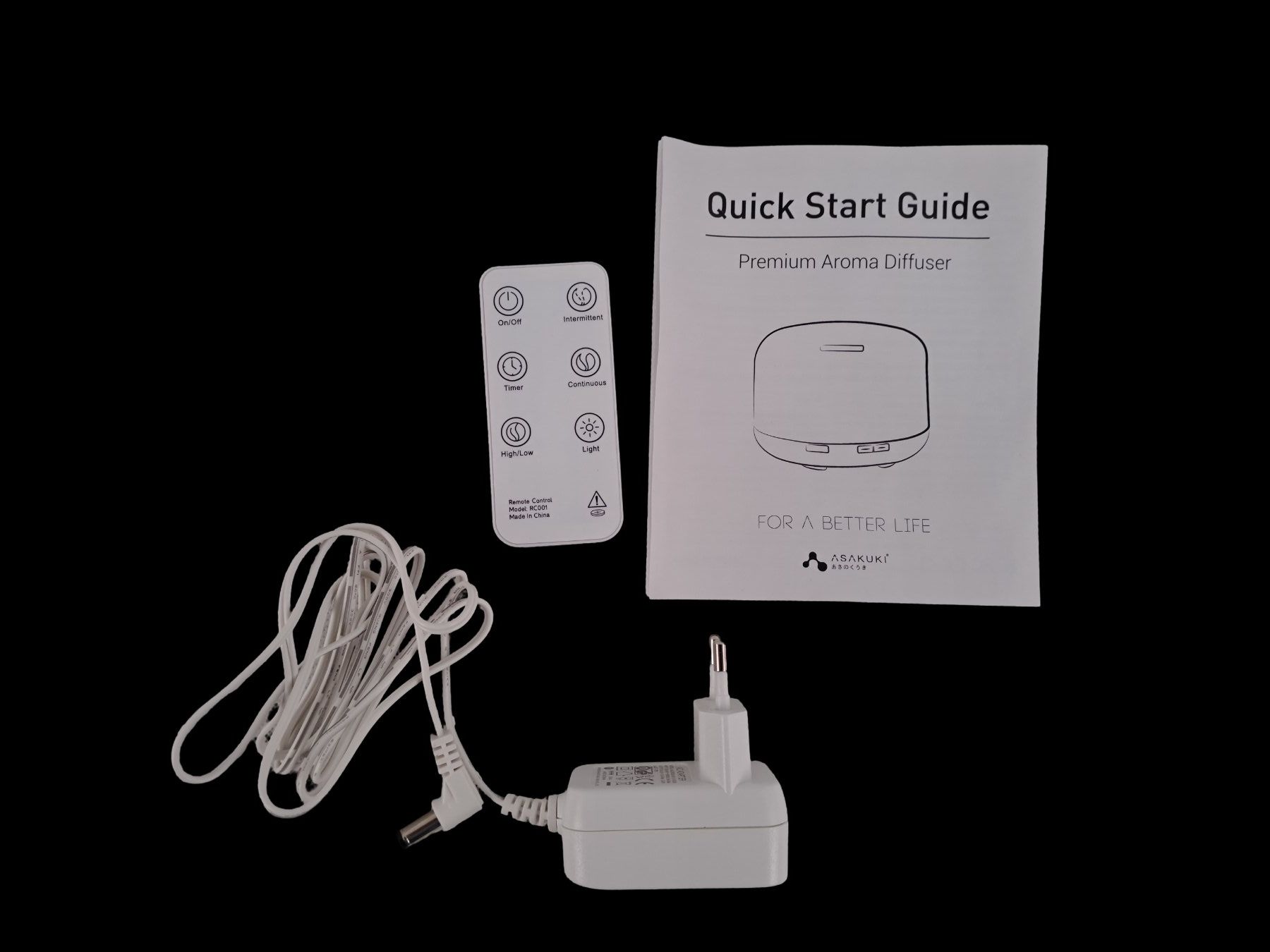 Diffuseurs: ASAKUKI Premium Aroma-Diffuser Typ 100-DF001 – Neuf (Voir description) à Männedorf par Restwert_Maennedorf 4