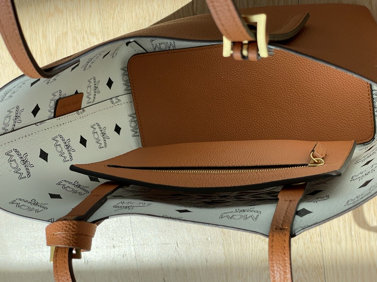 Mcm Borse da donna: MCM Shopper Himmel , Farbe Cognac, neuwertig  – Usato da Corcelles NE venduto da gingerbrain 5