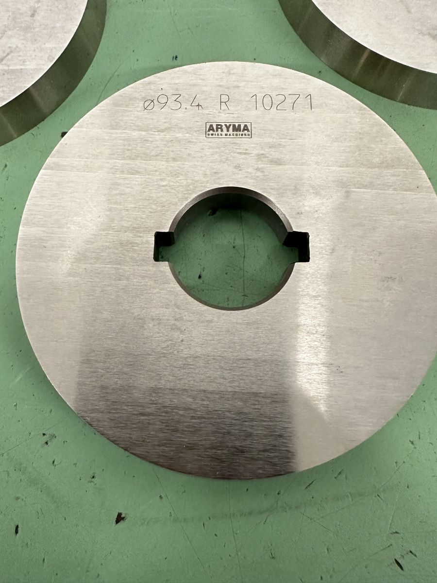 Tutti gli attrezzi: runde Cutterklinge, Round cutter blade.  – Usato da Aarberg venduto da SNMachines 1