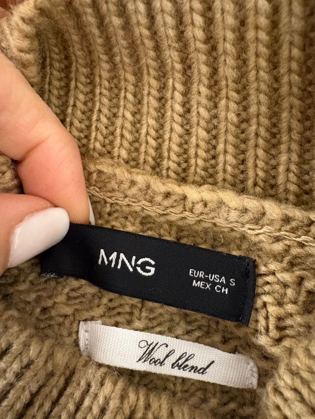 Mango Maglioni & Felpe: Mango Strick Pullover mit Troddeln Gr. S beige braun Boho – Nuovo (secondo la descrizione) da Regensdorf venduto da secondchancefashion 4