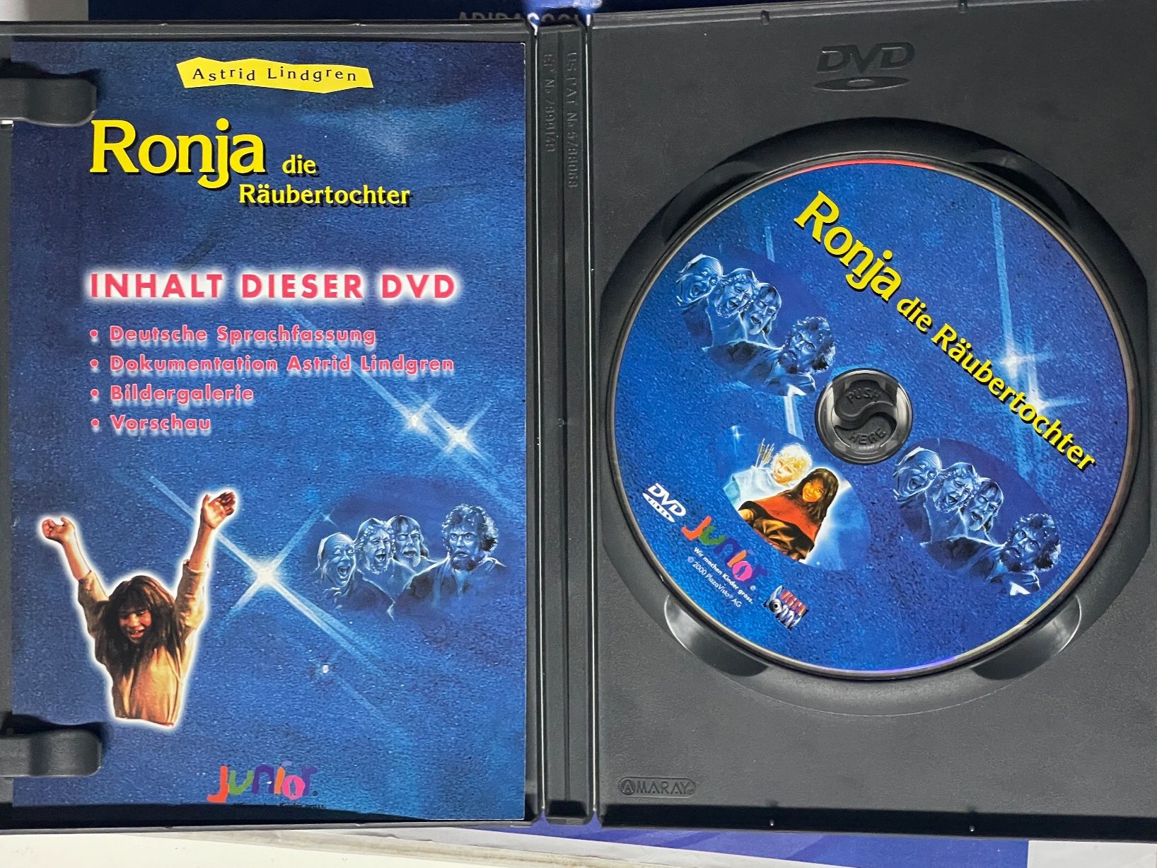 Tutti i DVDs: Ronja die Räubertochter – Usato da Muri b. Bern venduto da AdidasCollector 2