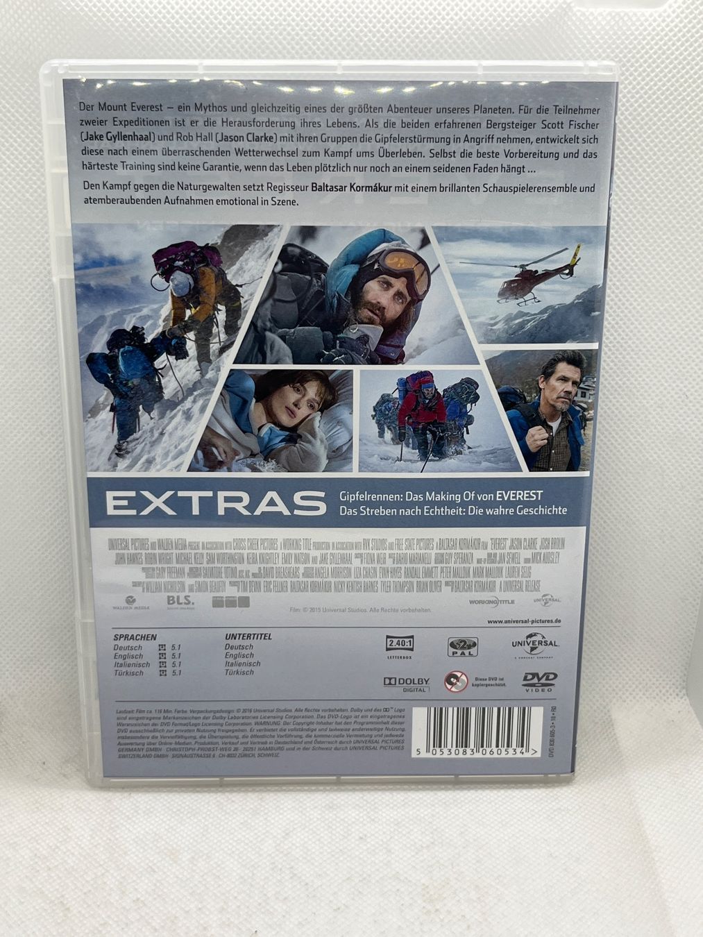 Alle DVDs: DVD Everest - Wahre Geschichte – Gebraucht aus Hinterkappelen von Kim1992 1