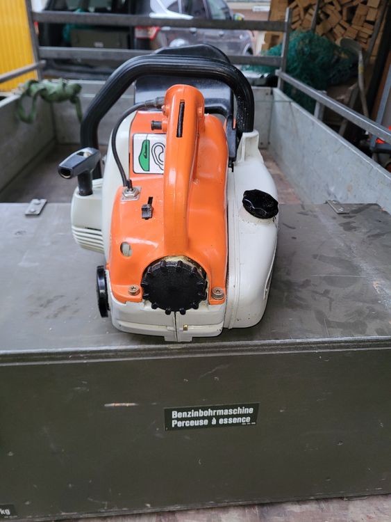 Stihl 08s, Benzinbohrmaschiene Motorsäge | Kaufen auf Ricardo