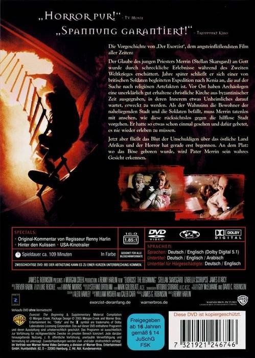 Tutti i DVDs: Exorzist - Der Anfang – Nuovo (secondo la descrizione) da Volketswil venduto da Fraese1 1