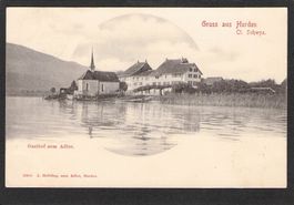 AK,SZ Hurden,Gasthof Adler , 1901