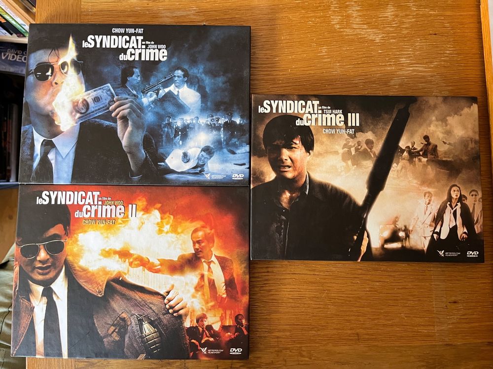 Le Syndicat du Crime La Trilogie (3 DVD, John Woo) Kaufen auf Ricardo