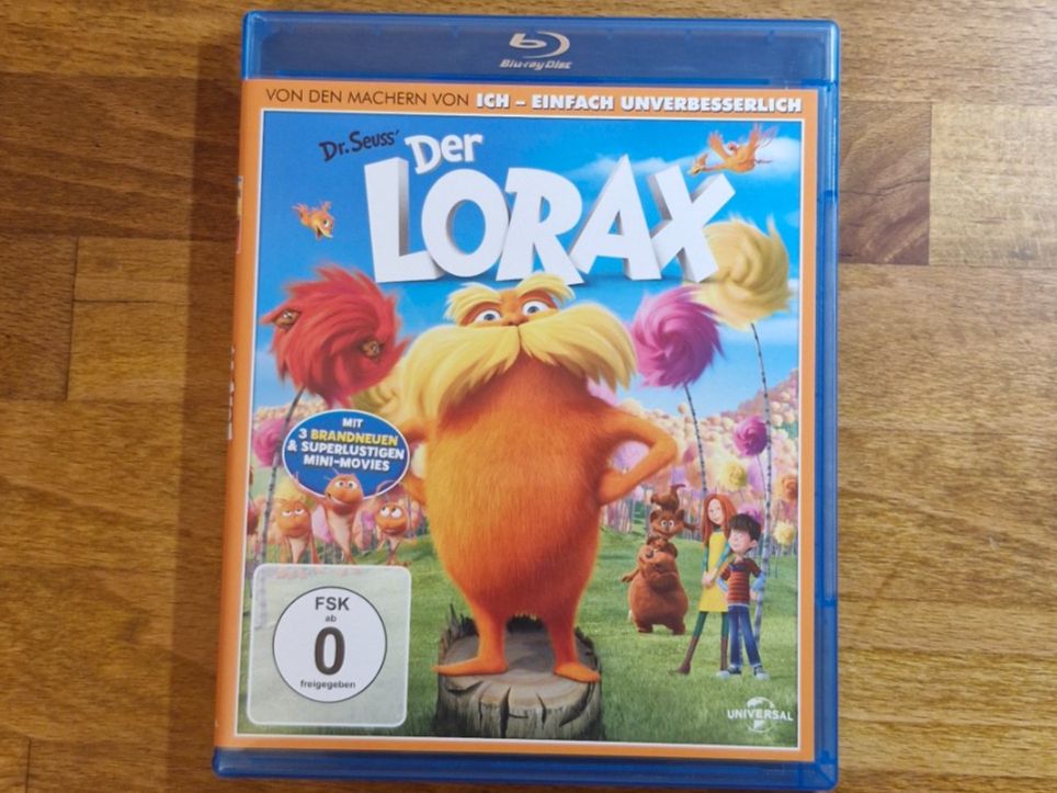 Tutti i DVDs: Der Lorax (2012) Bluray – Usato da Pfungen venduto da Whitie