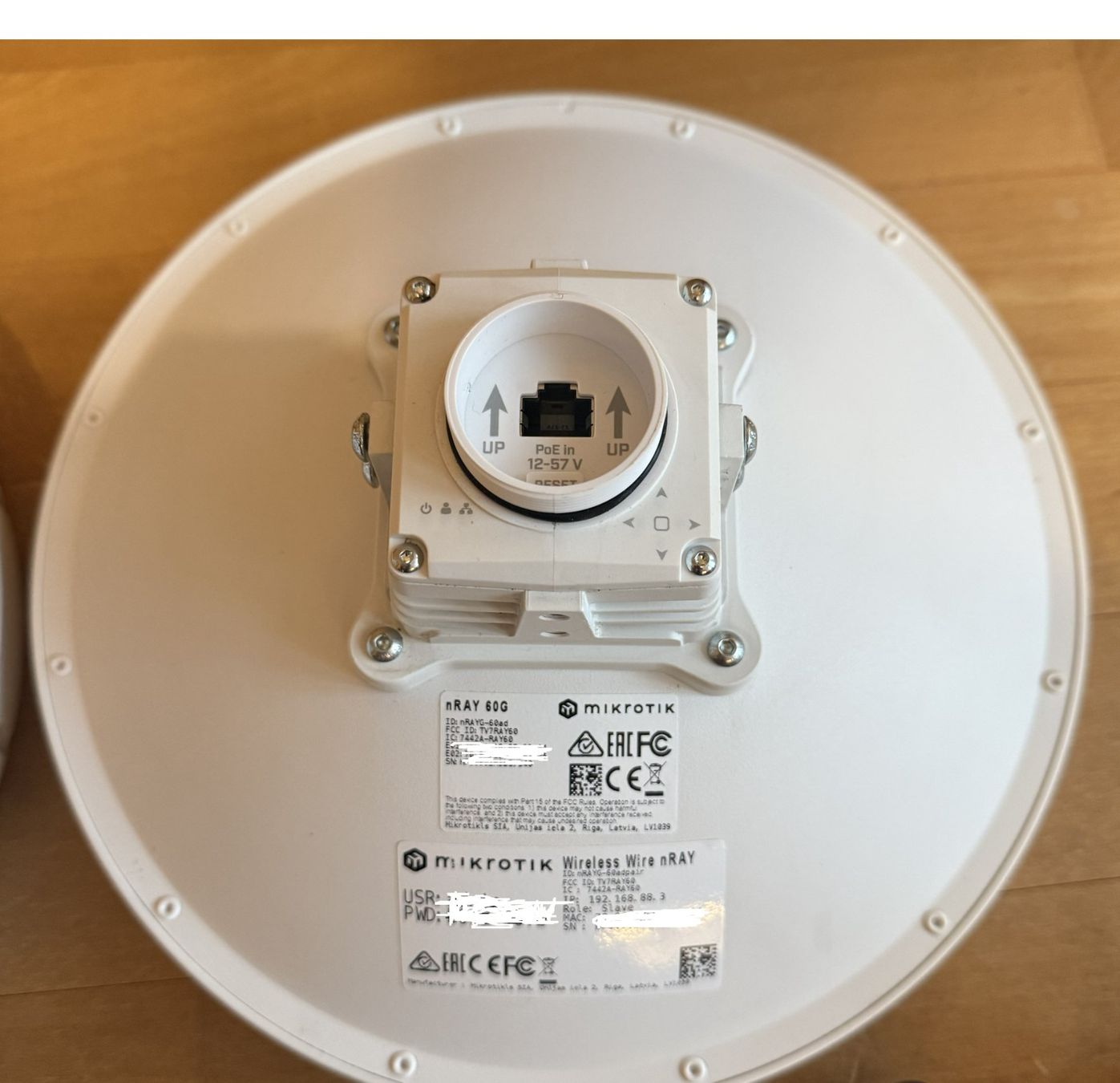 Wlan: MikroTik  Wireless Wire nRayG-60adpair – Gebraucht aus Wetzikon ZH von Sirius672 6
