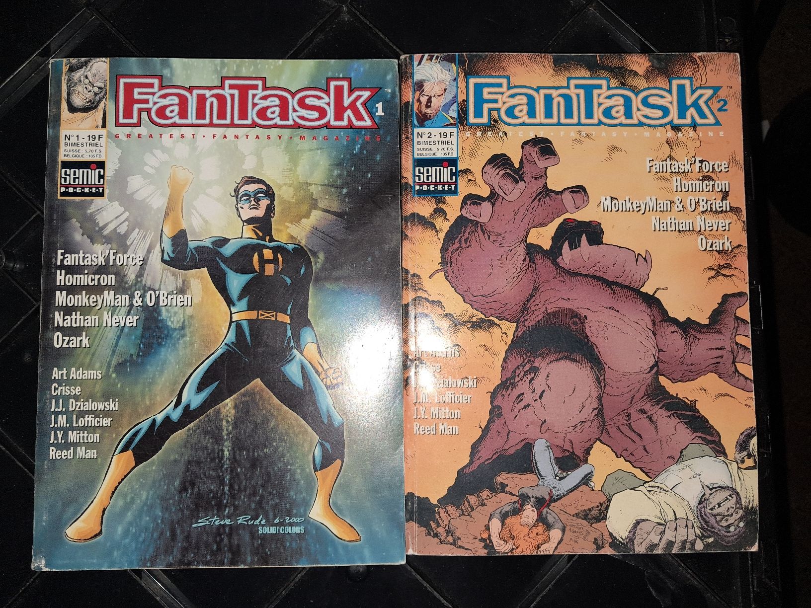 Comics: comic book Fantask n°1 et 2 – Gebraucht aus Le locle von juliensaran