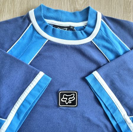Vintage FOX RACING Jersey L Circuit Shirt Dainese Snowboard