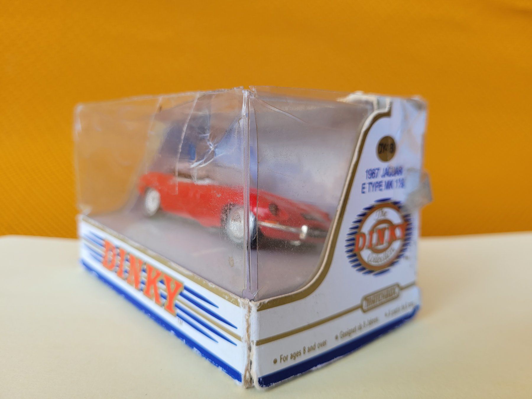 Jaguar Modellini d'auto: Jaguar Type E cabriolet ouvert, Dinky Matchbox  1:43 – Usato da Domdidier venduto da Bimbo57 1