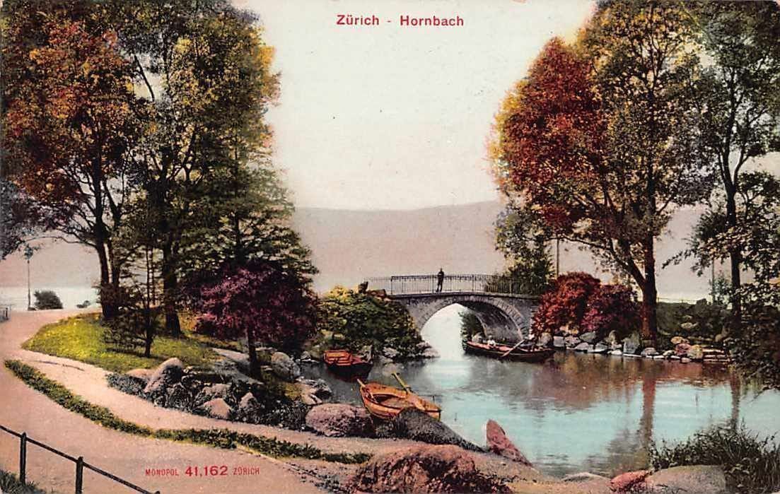 Cartoline postali: GRUSS vom HORNBACH ZH – Usato da Winterthur venduto da SchatzchischtliWinti