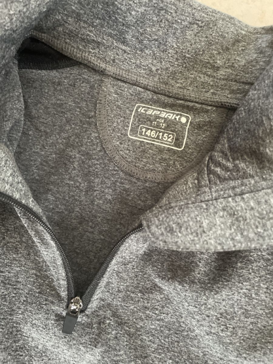 Icepeak Maglioni & Felpe: Icepeak Midlayer Skipulli Grau/Schwarz, Gr. 146/152 – Nuovo (secondo la descrizione) da Obergerlafingen venduto da cabo4 1