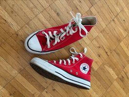 Baskets Converse All Star rouges taille 38 occasion