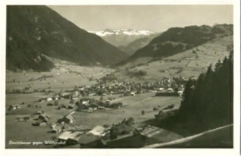 Ansichtskarten: Zweisimmen gegen Wildstrubel – Gebraucht aus Ottikon b.Kemptth. von Neptun1974