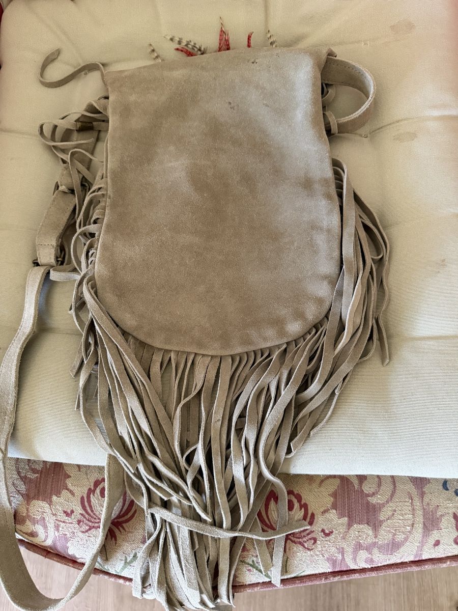 Taschen für Damen: Wildleder Handtasche – Gebraucht aus Jona von HappyHappyHappyHappy 5
