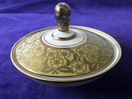 Winterling Bavaria Germany Dose mit Deckel Gold Dekor