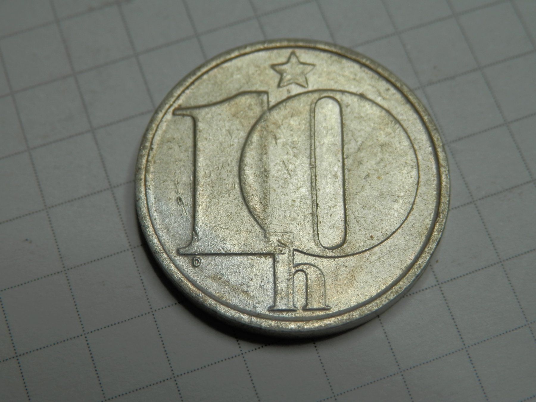 Tutti le monete: Tschechoslowakei 10 Heller, 1977 – Usato da Weiach venduto da weiach81 1