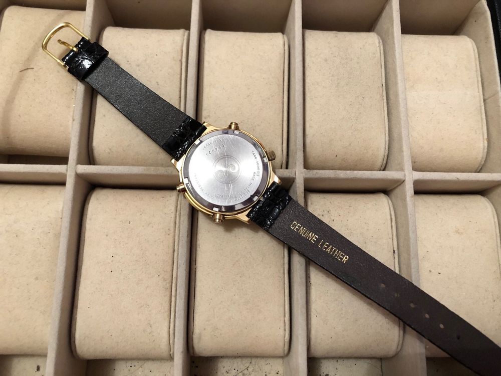 Montre vintage Seiko chronographe + phase de lune 39mm Kaufen auf Ricardo