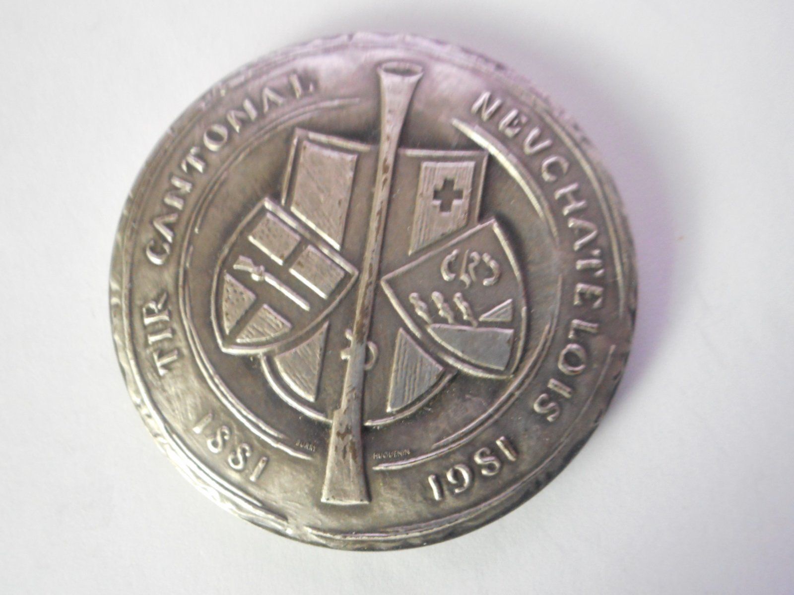 Medaglie: 1981 Tir Cantonal Neuchatelois – Nuovo (secondo la descrizione) da Kriegstetten venduto da pizlad2010