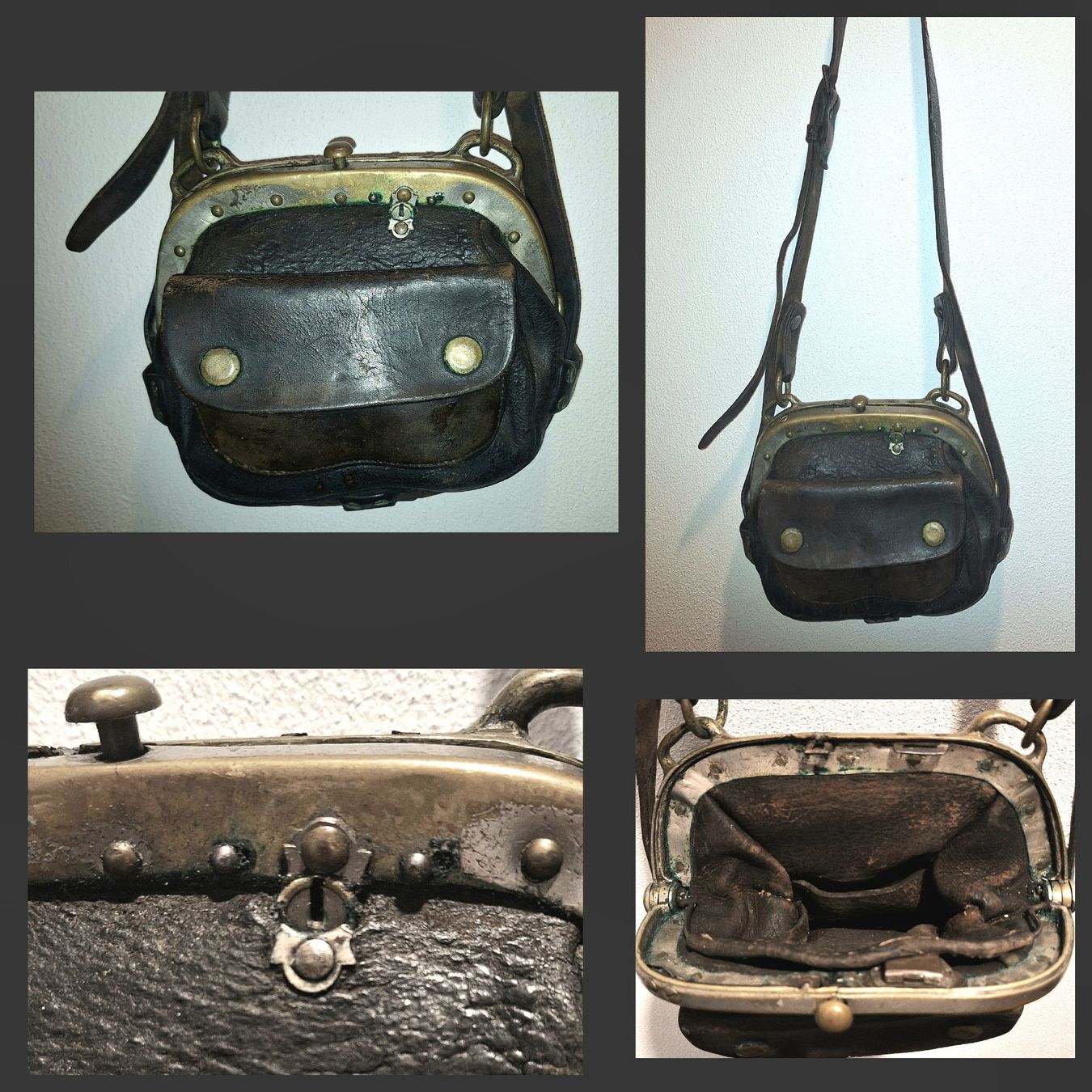 Borse: Antike-Handgefertigte Schaffner/Ledertasche ! – Usato da Emmenbrücke venduto da abu_9mj8