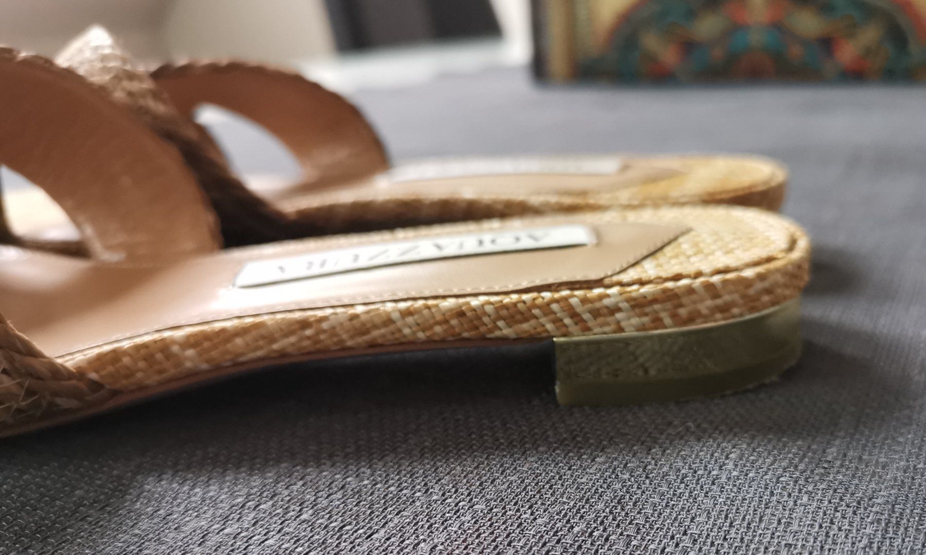 Aquazzura Damenschuhe: Aquazurra Bast Sandale 36.5 – Gebraucht aus Fehraltorf von freeform2020 1
