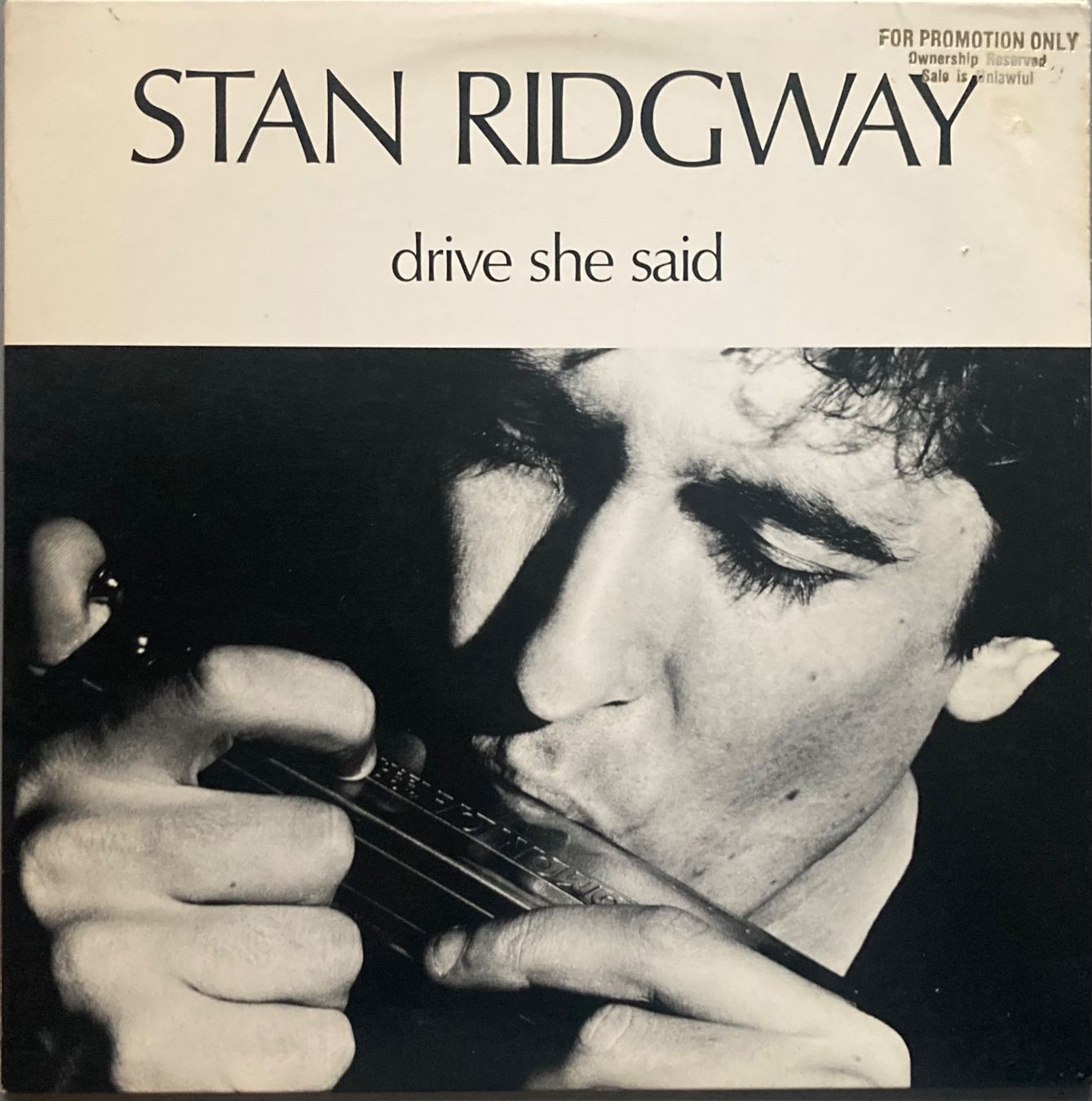 Schallplatten: STAN RIDGWAY - DRIVE SHE SAID – Gebraucht aus Poliez-Pittet von Newtown-Records