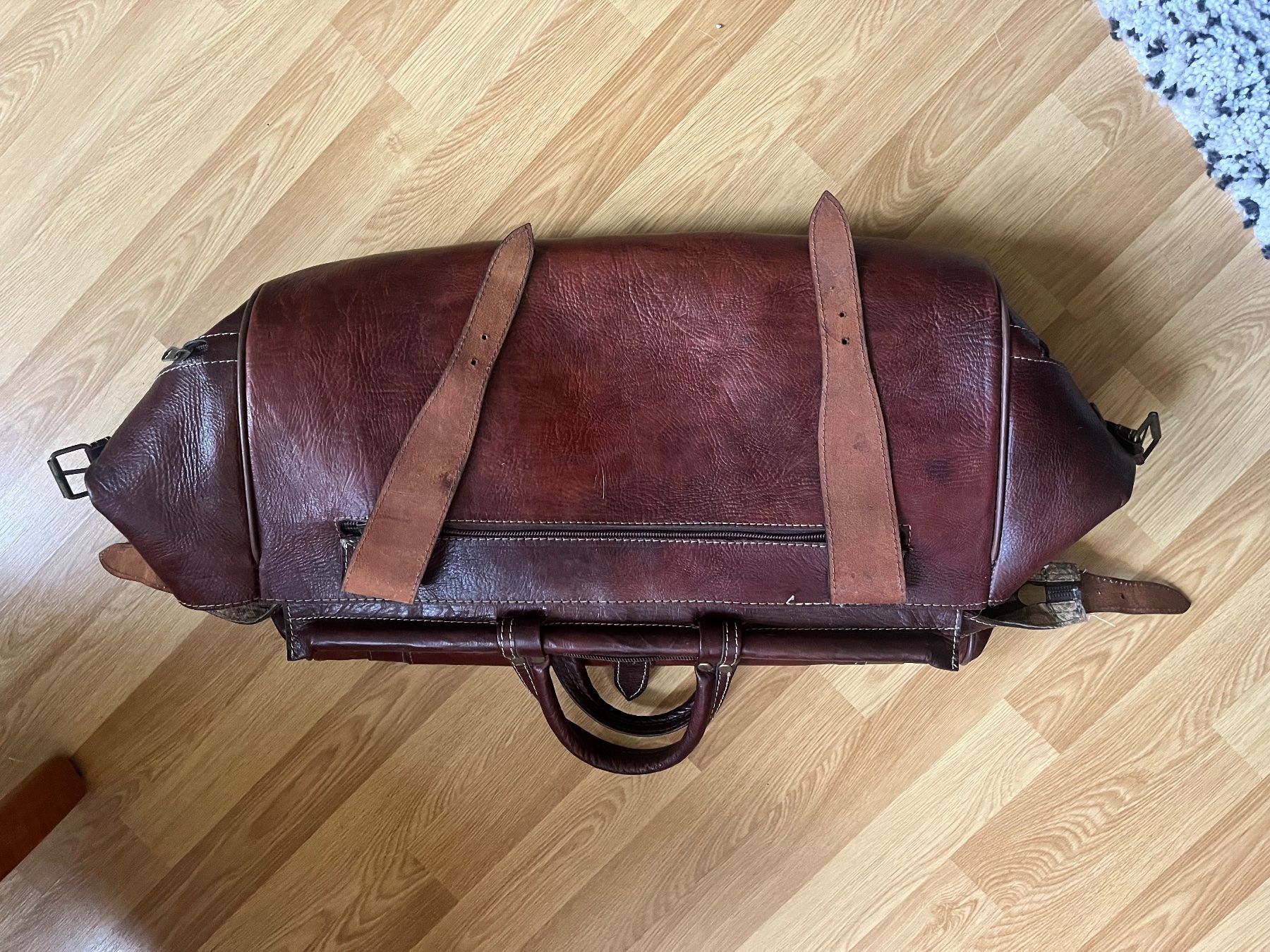 Borse: Reisetasche Leder braun gebraucht – Usato da Zürich venduto da Suenneli161 2